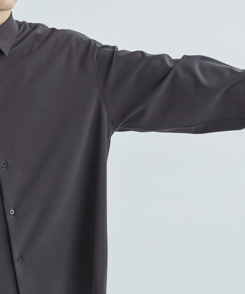 city（シティ）の「ADAPT REGULAR COLLAR SHIRT WIDE/アダプトリラックスシャツ（シャツ/ブラウス・メンズ・ダークグレー/その他17・1/2/3）」の22枚目の写真