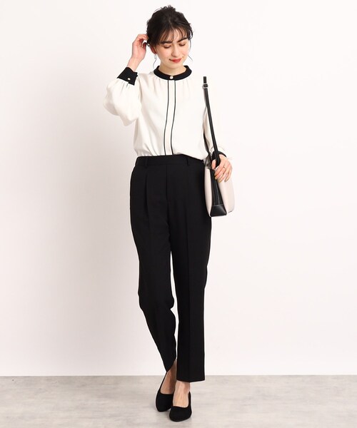 DRESKIP(ドレスキップ)の「◆【セットアップ可能】ツイルテーパードパンツ(その他パンツ・レディース・ブラック/サンドベージュ・02/03/04)」の16枚目の写真