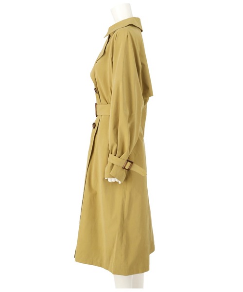 ANAP(アナップ)の「キャンディ袖ビックトレンチコート(トレンチコート・レディース・ベージュ/マスタード/アイボリー・FREE)」の16枚目の写真