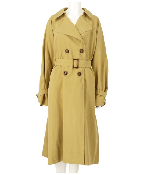 ANAP(アナップ)の「キャンディ袖ビックトレンチコート(トレンチコート・レディース・ベージュ/マスタード/アイボリー・FREE)」の15枚目の写真