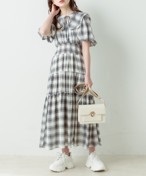 【WEB限定】衿取り外しワンピース