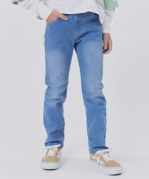 MPS（エムピーエス）の「【MPS】タイトストレートデニムパンツ（デニムパンツ・キッズ・ライトインディゴブルー/ブラック/ダークインディゴブルー/グレー・160/130/140/120/110/150）」の4枚目の写真