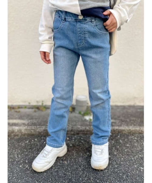 MPS（エムピーエス）の「【MPS】タイトストレートデニムパンツ（デニムパンツ・キッズ・ライトインディゴブルー/ブラック/ダークインディゴブルー/グレー・160/130/140/120/110/150）」の17枚目の写真