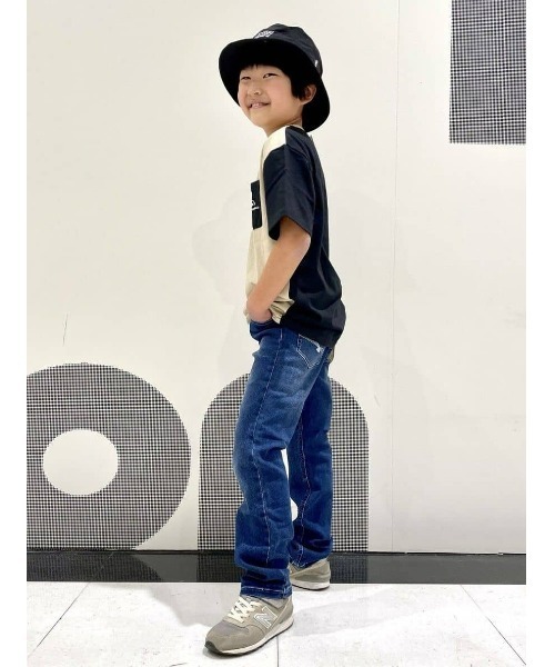 MPS（エムピーエス）の「【MPS】タイトストレートデニムパンツ（デニムパンツ・キッズ・ライトインディゴブルー/ブラック/ダークインディゴブルー/グレー・160/130/140/120/110/150）」の19枚目の写真