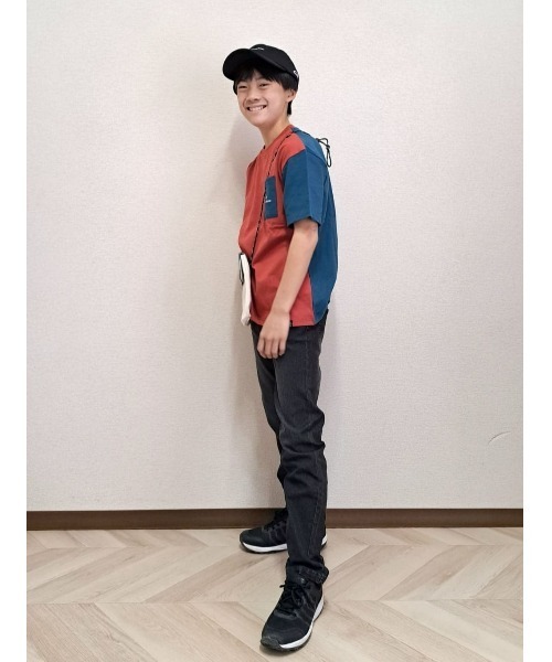 MPS（エムピーエス）の「【MPS】タイトストレートデニムパンツ（デニムパンツ・キッズ・ライトインディゴブルー/ブラック/ダークインディゴブルー/グレー・160/130/140/120/110/150）」の22枚目の写真