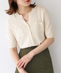 HER CLOSET | 【shemoshelly】WEB限定ポケットデザインサマーニットカーディガントップス 新色追加(カーディガン/ボレロ)