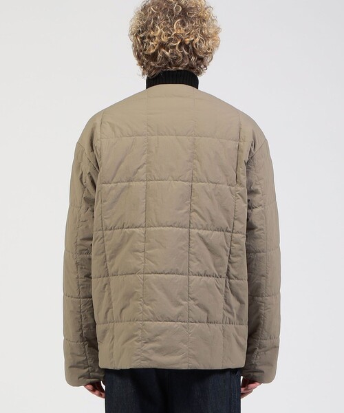 STUDIO NICHOLSON(スタジオニコルソン)の「■STUDIO NICHOLSON WADDED JACKET ナイロン ジャケット(ブルゾン・メンズ・ベージュ・L)」の5枚目の写真