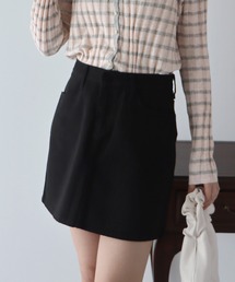 BLUEEAST | 台形デニムミニスカート(デニムスカート)