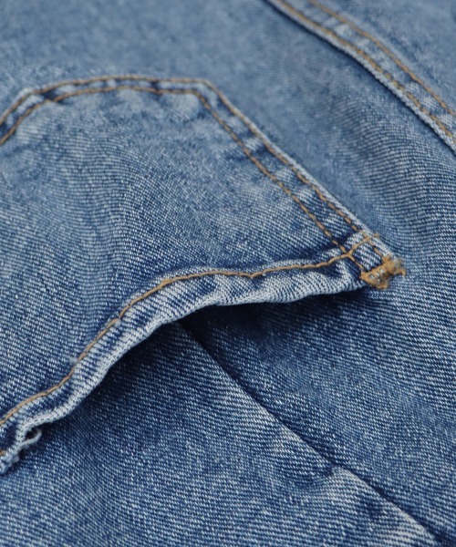 BLUEEAST（ブルーイースト）の「台形デニムミニスカート（デニムスカート・レディース・ブラック/グレー/ブルー/アイボリー・MEDIUM）」の14枚目の写真