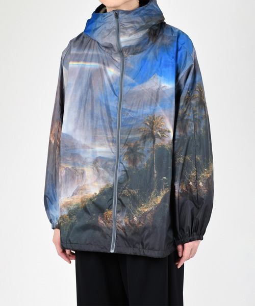 LAD MUSICIAN（ラッドミュージシャン）の「MOUNTAIN PARKA（マウンテンパーカー・メンズ・ブルー/オレンジ・42/44/46）」の4枚目の写真