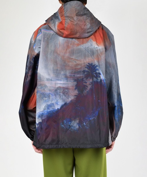 LAD MUSICIAN（ラッドミュージシャン）の「MOUNTAIN PARKA（マウンテンパーカー・メンズ・ブルー/オレンジ・42/44/46）」の8枚目の写真