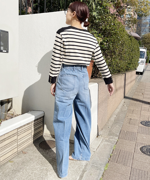 Traditional Weatherwear（トラディショナルウェザーウェア）の「【Traditional Weatherwear】 PIRATE プルオーバー（Tシャツ/カットソー・レディース・ホワイト・SMALL）」の5枚目の写真