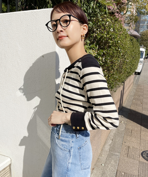 Traditional Weatherwear（トラディショナルウェザーウェア）の「【Traditional Weatherwear】 PIRATE プルオーバー（Tシャツ/カットソー・レディース・ホワイト・SMALL）」の7枚目の写真