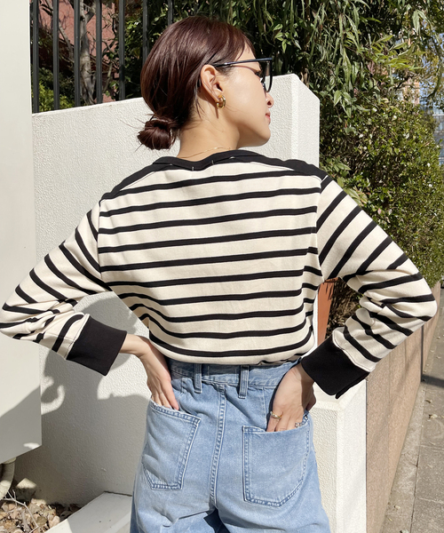 Traditional Weatherwear（トラディショナルウェザーウェア）の「【Traditional Weatherwear】 PIRATE プルオーバー（Tシャツ/カットソー・レディース・ホワイト・SMALL）」の11枚目の写真