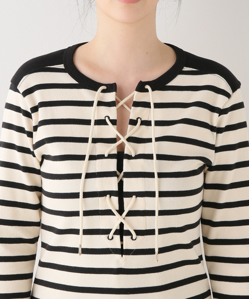 Traditional Weatherwear（トラディショナルウェザーウェア）の「【Traditional Weatherwear】 PIRATE プルオーバー（Tシャツ/カットソー・レディース・ホワイト・SMALL）」の8枚目の写真