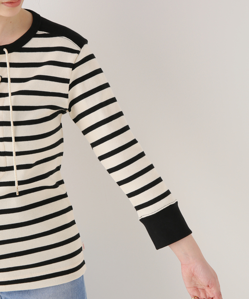 Traditional Weatherwear（トラディショナルウェザーウェア）の「【Traditional Weatherwear】 PIRATE プルオーバー（Tシャツ/カットソー・レディース・ホワイト・SMALL）」の17枚目の写真