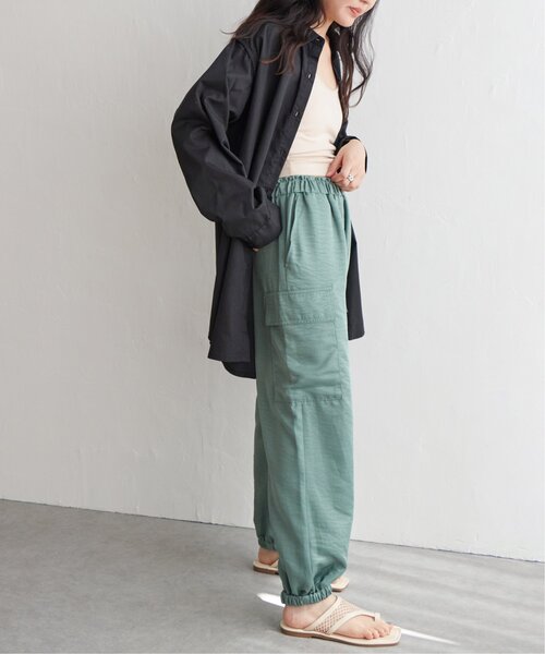 VENCEEXCHANGE(ヴァンスエクスチェンジ)の「マルチウェイショルダーカットシャツ(シャツ/ブラウス・レディース・ブラック/オフホワイト/イエロー・FREE)」の16枚目の写真