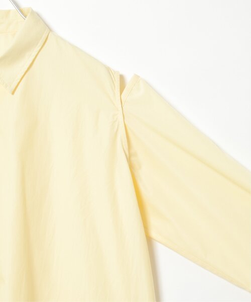 VENCEEXCHANGE(ヴァンスエクスチェンジ)の「マルチウェイショルダーカットシャツ(シャツ/ブラウス・レディース・ブラック/オフホワイト/イエロー・FREE)」の22枚目の写真