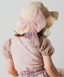 panpantutu | あじさいリボン・お花畑のストローハット(ハット)