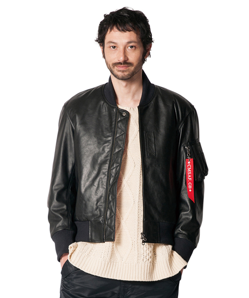 glamb（グラム）の「Calvin knit（ニット/セーター・メンズ・ブラック/グレー/ホワイト・2/1/4/3）」の13枚目の写真