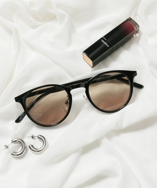 ROOPTOKYO(ループトウキョウ)の「ボストン カラーレンズ サングラス/【ケース付】UVカット機能付き(サングラス・レディース・ブラック系その他2/ブラウン系その他4/ブラウン系その他5/ブラウン系その他/ブラック系その他/ブラック系その他3/ブラウン系その他2/パープル系その他/ブラック系その他4/ブラウン系その他3/グリーン系その他2/グリーン系その他・FREE)」の8枚目の写真