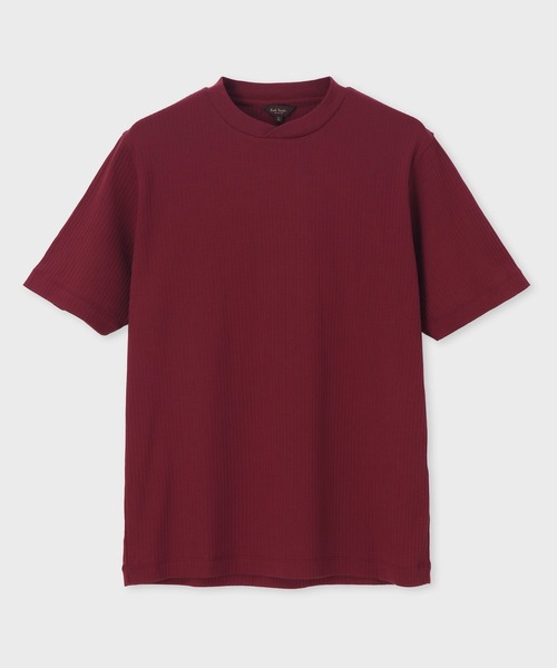 Paul Smith COLLECTION（ポールスミスコレクション）の「クロスクルーネック カットソー / 134309 J2312（Tシャツ/カットソー・メンズ・カーキブラウン/サックスブルー/バーガンディー・X-LARGE/MEDIUM/LARGE）」の3枚目の写真