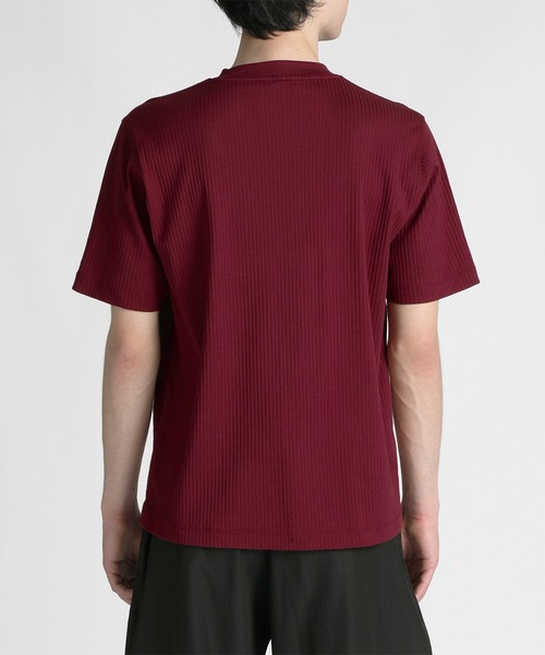 Paul Smith COLLECTION（ポールスミスコレクション）の「クロスクルーネック カットソー / 134309 J2312（Tシャツ/カットソー・メンズ・カーキブラウン/サックスブルー/バーガンディー・X-LARGE/MEDIUM/LARGE）」の12枚目の写真
