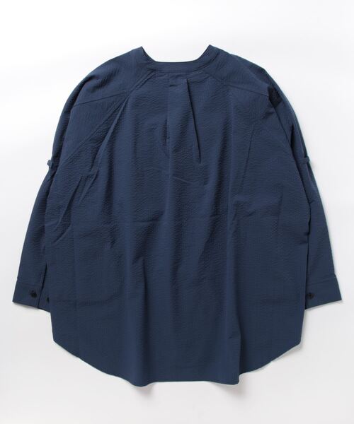 THE NORTH FACE(ザノースフェイス)の「【HELLY HANSEN】W L/S Seersucker Sh(シャツ/ブラウス・レディース・ネイビー・MEDIUM/LARGE)」の2枚目の写真
