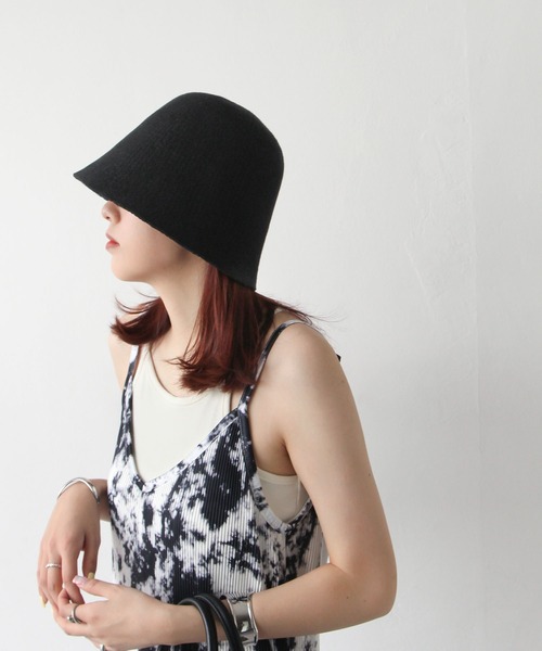 Chillfar（チルファー）の「チューリップベルハット（ハット・レディース・ベージュ/アイボリー/ブラック・FREE）」の20枚目の写真