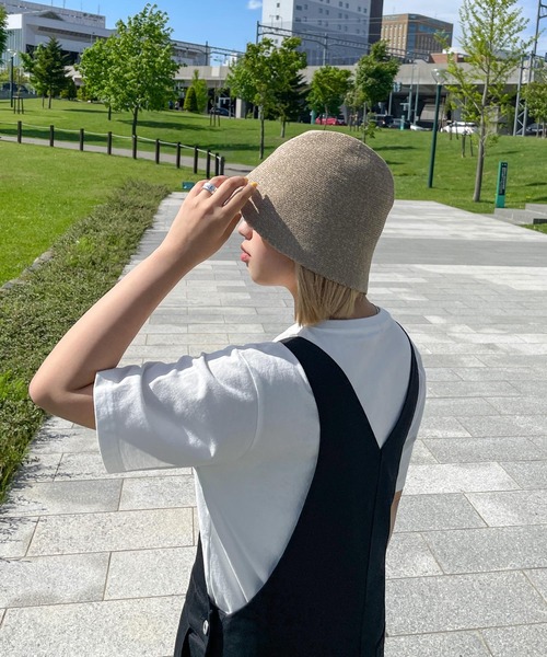 Chillfar（チルファー）の「チューリップベルハット（ハット・レディース・ベージュ/アイボリー/ブラック・FREE）」の15枚目の写真