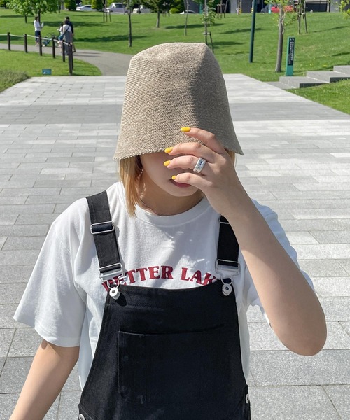 Chillfar（チルファー）の「チューリップベルハット（ハット・レディース・ベージュ/アイボリー/ブラック・FREE）」の12枚目の写真