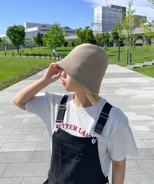 Chillfar（チルファー）の「チューリップベルハット（ハット・レディース・ベージュ/アイボリー/ブラック・FREE）」の16枚目の写真