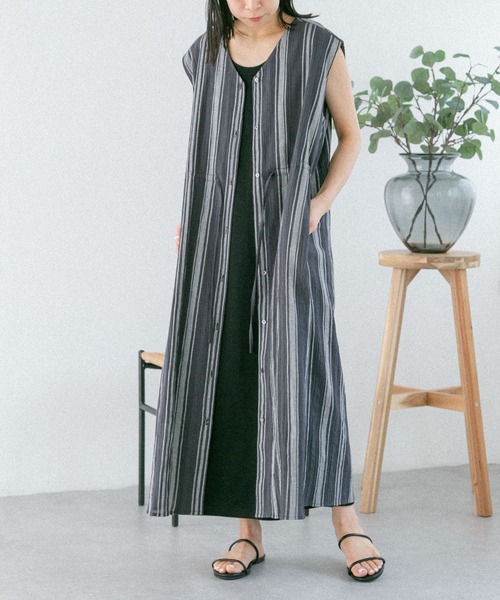 SPIJKERS EN SPIJKERS ワンピース ストライプ faline￼