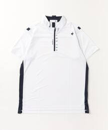 ハーフジップ半袖シャツ (吸汗速乾/UV CUT(UPF50+)