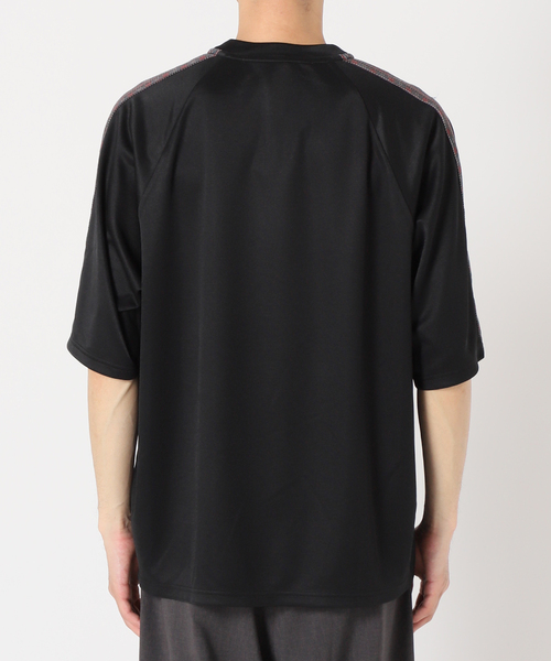 JOURNAL STANDARD（ジャーナルスタンダード）の「ネイティブパターン トラックTシャツ（Tシャツ/カットソー・メンズ・グレー/ブラック/パープル・MEDIUM/LARGE）」の12枚目の写真