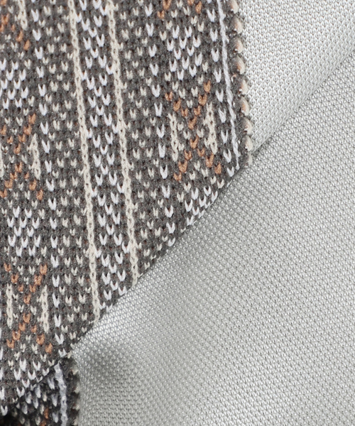 JOURNAL STANDARD（ジャーナルスタンダード）の「ネイティブパターン トラックTシャツ（Tシャツ/カットソー・メンズ・グレー/ブラック/パープル・MEDIUM/LARGE）」の13枚目の写真