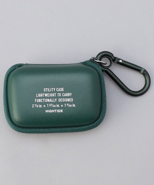 HIGHTIDE(ハイタイド)の「HIGHTIDE/ハイタイド Utility Case Mini/ユーティリティケース ミニ(ポーチ・レディース・ブラック/ベージュ/レッド/グリーン・ONE SIZE)」の3枚目の写真