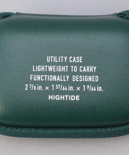 HIGHTIDE(ハイタイド)の「HIGHTIDE/ハイタイド Utility Case Mini/ユーティリティケース ミニ(ポーチ・レディース・ブラック/ベージュ/レッド/グリーン・ONE SIZE)」の5枚目の写真