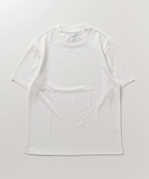 GLOSTER(グロスター)の「【GLOSTER/グロスター】クルーネック ジャケT 半袖Tシャツ(Tシャツ/カットソー・メンズ・チャコールグレー/オフホワイト/ネイビー・S/M/L)」の5枚目の写真