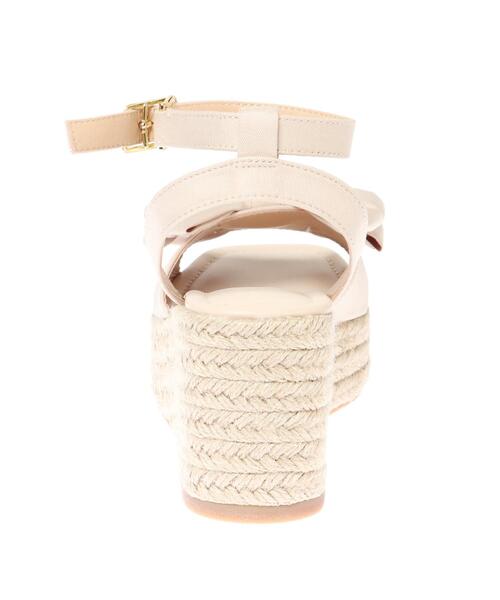 INGNI（イング）の「ビッグリボンジュートサンダル（サンダル・レディース・ブラック/ベージュ・M/L）」の5枚目の写真