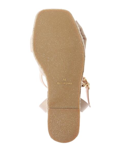 INGNI（イング）の「ビッグリボンジュートサンダル（サンダル・レディース・ブラック/ベージュ・M/L）」の9枚目の写真