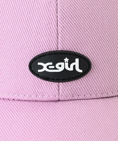 X-girl Stages（エックスガールステージス）の「サークルロゴキャップ（キャップ・キッズ・ブラック/ベージュ/ラベンダー・M(52-56cm)/S(48-52cm)）」の8枚目の写真