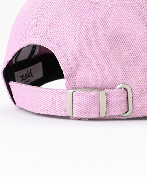 X-girl Stages（エックスガールステージス）の「サークルロゴキャップ（キャップ・キッズ・ブラック/ベージュ/ラベンダー・M(52-56cm)/S(48-52cm)）」の10枚目の写真