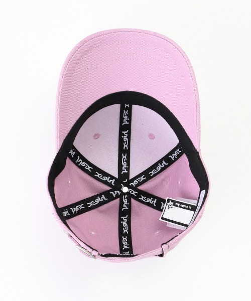 X-girl Stages（エックスガールステージス）の「サークルロゴキャップ（キャップ・キッズ・ブラック/ベージュ/ラベンダー・M(52-56cm)/S(48-52cm)）」の12枚目の写真