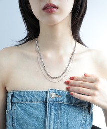 Nei nor | 【Nei/nor】ネックレス 2tone NnNE-0039 G/S(ネックレス)