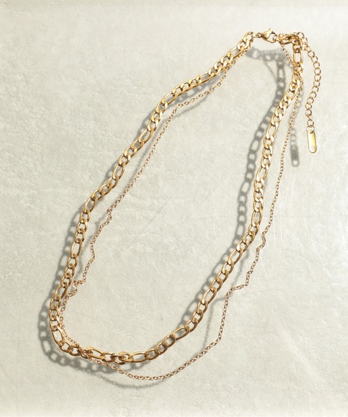 Nei nor（ネイナー）の「【Nei/nor】ネックレス 2tone NnNE-0039 G/S（ネックレス・レディース・シルバー/ゴールド・FREE）」の6枚目の写真