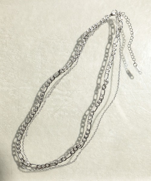 Nei nor（ネイナー）の「【Nei/nor】ネックレス 2tone NnNE-0039 G/S（ネックレス・レディース・シルバー/ゴールド・FREE）」の4枚目の写真