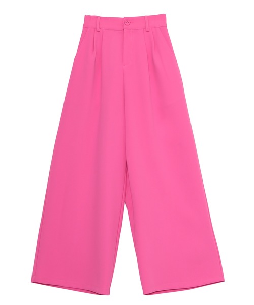 PUNYUS（プニュズ）の「2タックバギーパンツ（その他パンツ・レディース・パープル/レッド/ブラック/グリーン/ブルー/ブラウン/ピンク/ダークグリーン・2/4/3/1）」の15枚目の写真