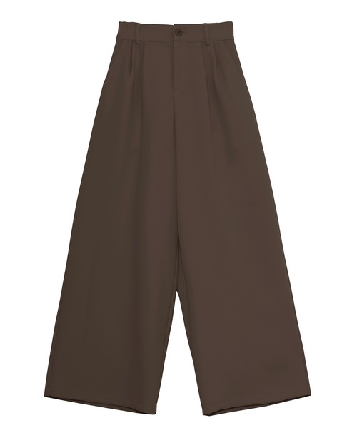 PUNYUS（プニュズ）の「2タックバギーパンツ（その他パンツ・レディース・パープル/レッド/ブラック/グリーン/ブルー/ブラウン/ピンク/ダークグリーン・2/4/3/1）」の16枚目の写真