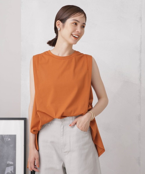 LB.04/速乾&接触冷感ドライタッチコットントップス